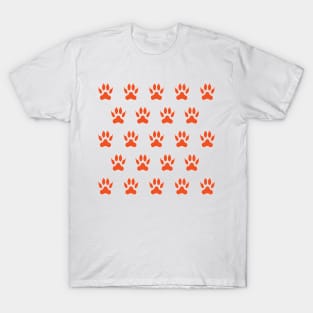 Orange Paw T-Shirt